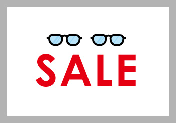 メガネ2本目以降が今ならお得！ 2本目以降 50%OFF