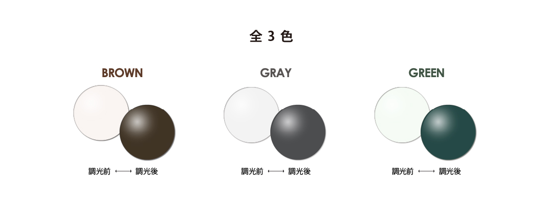全3色 BROWN GRAY GREEN